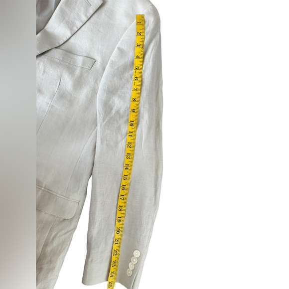 Ralph Lauren 100% Linen Blazer Men’s Size 42L Tan Beige  Classic  **read Desc** - Picture 15 of 15